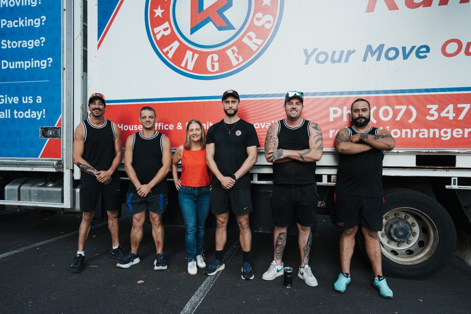 Relocation Rangers Brisbane removalists team — same crew door-to-door